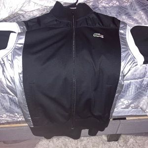 Lacoste sport jacket zip up size large